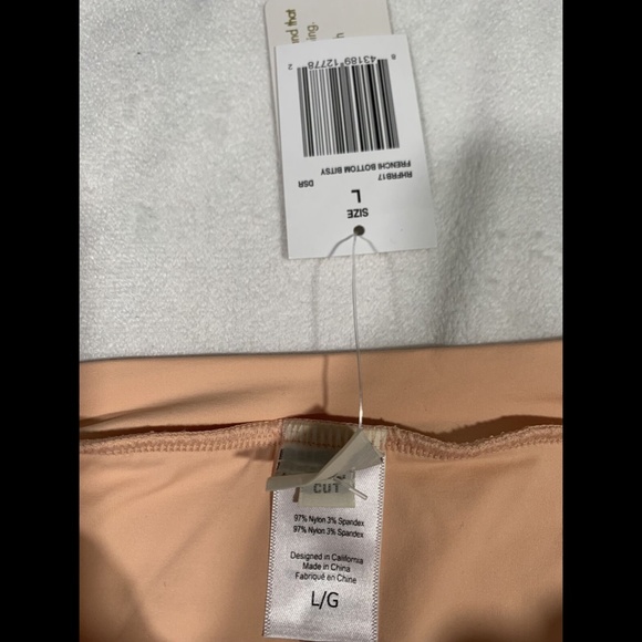 NWT $99 L Space Ridin Frenchi Bitsy Cut High‎ Waist Bikini Bottoms [ Large ] - Picture 8 of 12